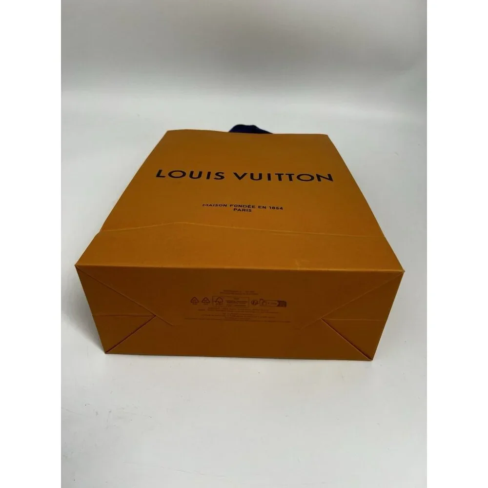 LOUIS VUITTON Authentic Empty Paper Gift Shopping Bag 14.5